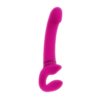 8.5" Vibrating Strapless Strap On