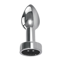 3" Vibrating Metal Butt Plug