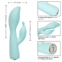 Pave Victoria Rabbit Vibrator