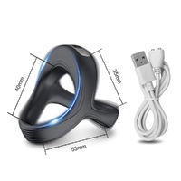 3-Ring Vibrating Cock Ring