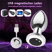 Butt Plug With Remote Vibration