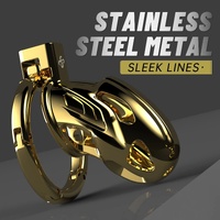 Adjustable Metal Chastity Cage