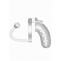4.5" Chastity Cage + Plug