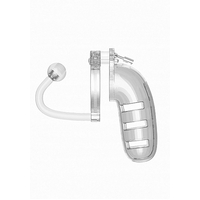 5.5" Chastity Cage + Plug
