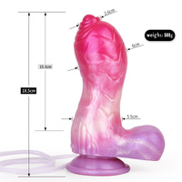 7" Squirting Beast Demon Cock