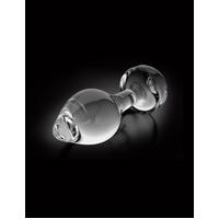 2.5" Glass Butt Plug