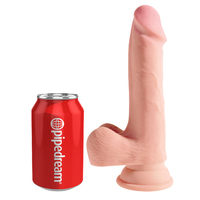 7.5" Realistic 3D Cock + Balls