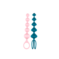 8" Anal Love Beads Twin Pack