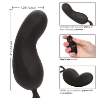 Remote Curved Egg Vibrator