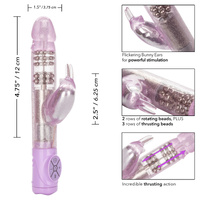 4.5" Thrusting Rabbit Vibrator