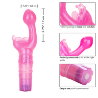 2.5" Butterfly Kiss G-Spot Vibrator