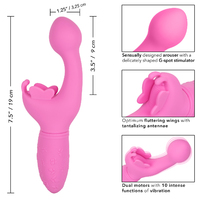 3.5" Butterfly Kiss G-Spot Vibrator