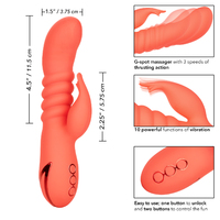 4.5" Orange County Rabbit Vibrator