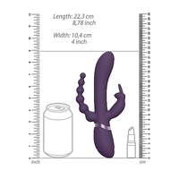 3" Rini Rabbit Vibrator + Anal Teaser