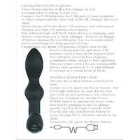 5.5" Teeter Totter Vibrating Prostate Massager