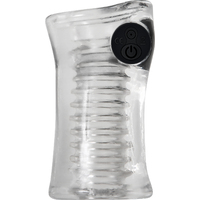 Pop Clear Mini Vibrating Stroker