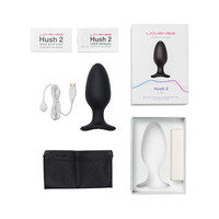 2.25" Hush 2 Bluetooth Butt Plug