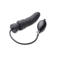 Dick Spand Inflatable Silicone Dildo
