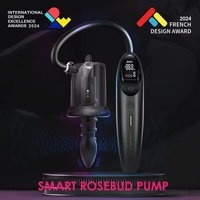 Smart Vibrating Anal Plug With Intelligent Pump Control