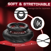 Dual-Ring Vibrating Cock Ring For Superior Control