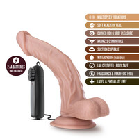 8" Dr. Sean Vibrating Cock