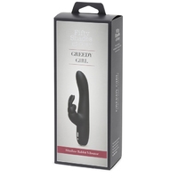 9" Greedy Girl Slimline Rabbit Vibrator