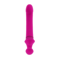 8.5" Vibrating Strapless Strap On