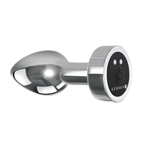 3" Vibrating Metal Butt Plug