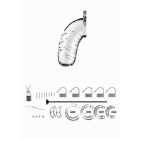 4.5" Chastity Cage + Urethral Sound