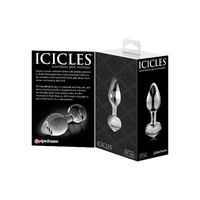 2.5" Glass Butt Plug