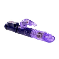 Selopa BUNNY THRUSTER Purple 24.8 cm Thrusting Rabbit Vibrator