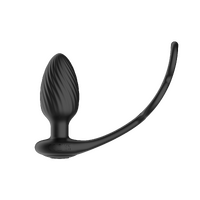 Tornado Cock And Ball Ring Rotating And Vibrating Butt Plug With Remote Control And Cock And Ball Ring