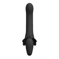 5" Satu Vibrating Strapless Strap On