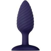 4" Wicked Twister Vibrating Butt Plug