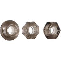 Triple Thick Cock Rings Set x3