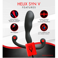 3" Helix Syn V Prostate Massager
