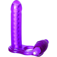 5.5" DP Fantasy Vibrating Cock Ring 