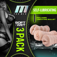 Self-Lubricating Stroker Triple Pack