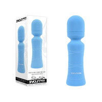 Evolved Out Of The Blue Blue 10.5 cm USB Rechargeable Mini Massager Wand