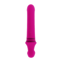 8.5" Vibrating Strapless Strap On
