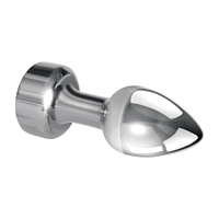 3" Vibrating Metal Butt Plug