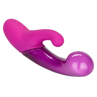 5" Opal Glass Rabbit Vibrator
