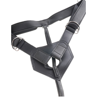 9" Cock + Strap-On Harness