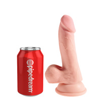 6.5" Realistic 3D Cock + Balls