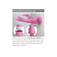 3.5" Wall Banger Rabbit Vibrator