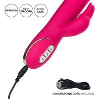 5.5" Beaded Rabbit Vibrator