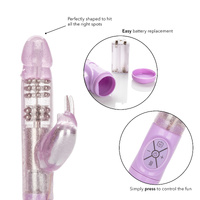 4.5" Thrusting Rabbit Vibrator