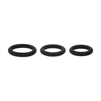 Selopa 3 RING CIRCUS Black Cock Rings - Set of 3 Sizes