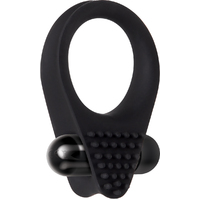 Black Knight Vibrating Cock Ring