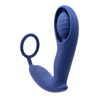 Zero Tolerance EXTRA MILE Blue USB Rechargeable Vibrating Prostate Massager